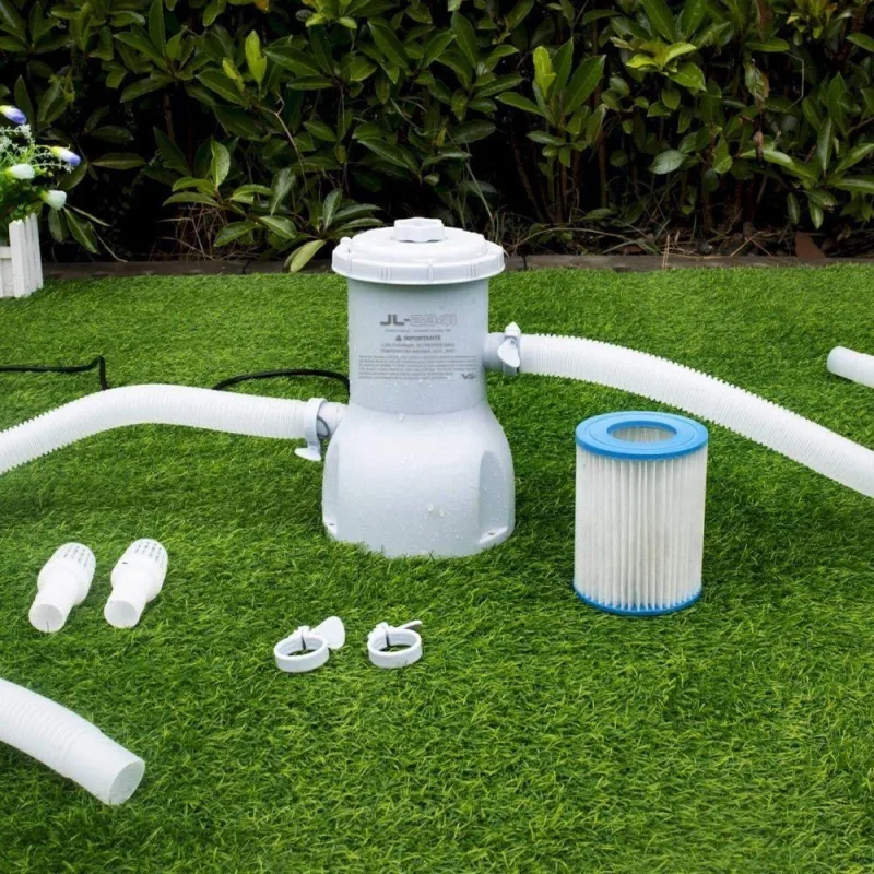 Bomba Filtrante para Piscina Inflável JL-29432 1250L-h 220V com Refis Tipo P VG Plus - OUTRAS - Casa E Construção