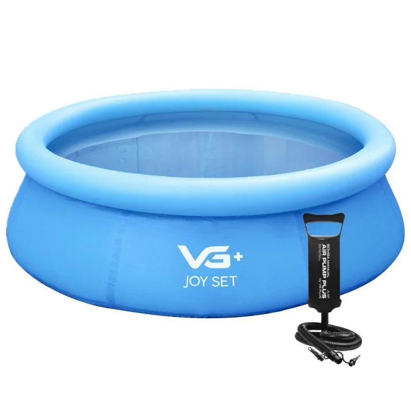 Piscina Inflável Joy Set 1000l Circular 183cm Com Bomba Vg Plus - OUTRAS - Casa E Construção