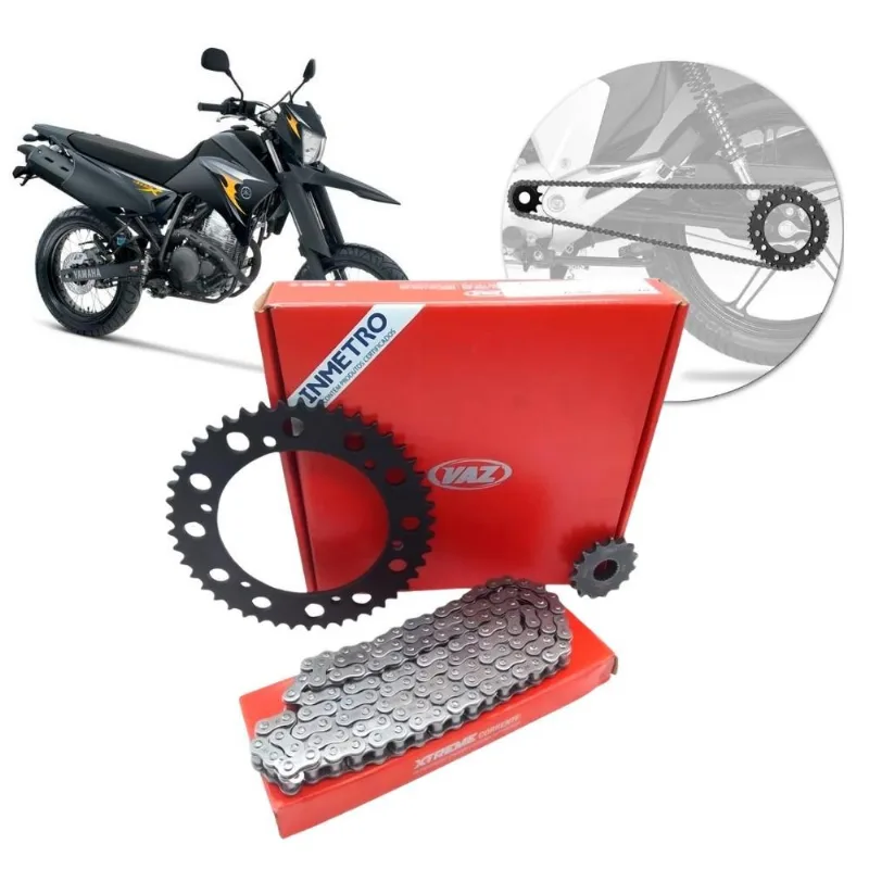 Relação Transmissão Completa Yamaha Xtz 250 Lander 06 A 08