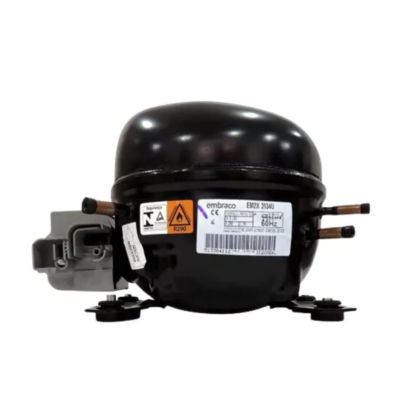 Compressor Embraco EM2X3134U para Refrigerador 1-2HP 220V R290 - EMBRACO - Casa E Construção