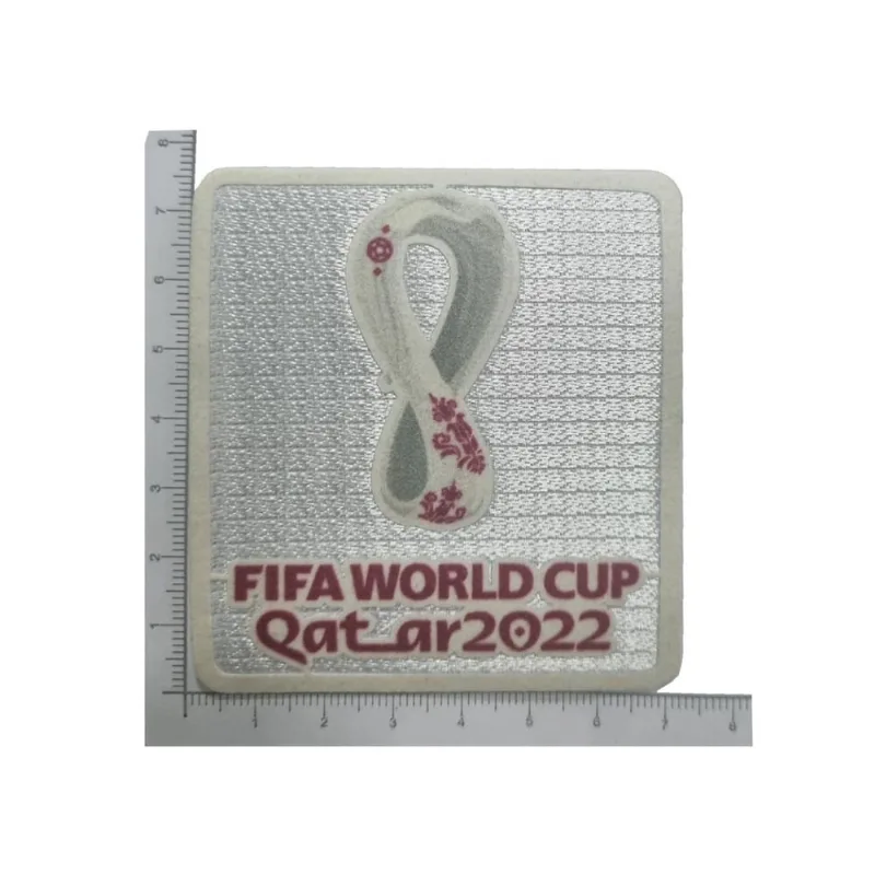 Patch Fifa Flocado Fifa Word Cup Qatar 2022 Branco Colante
