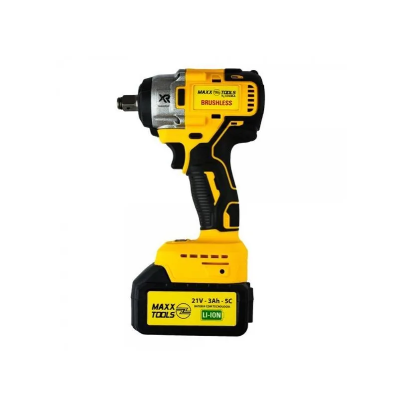 Chave De Impacto 21v Mxt-7501 Bl+bat 3.0ah Maxtools