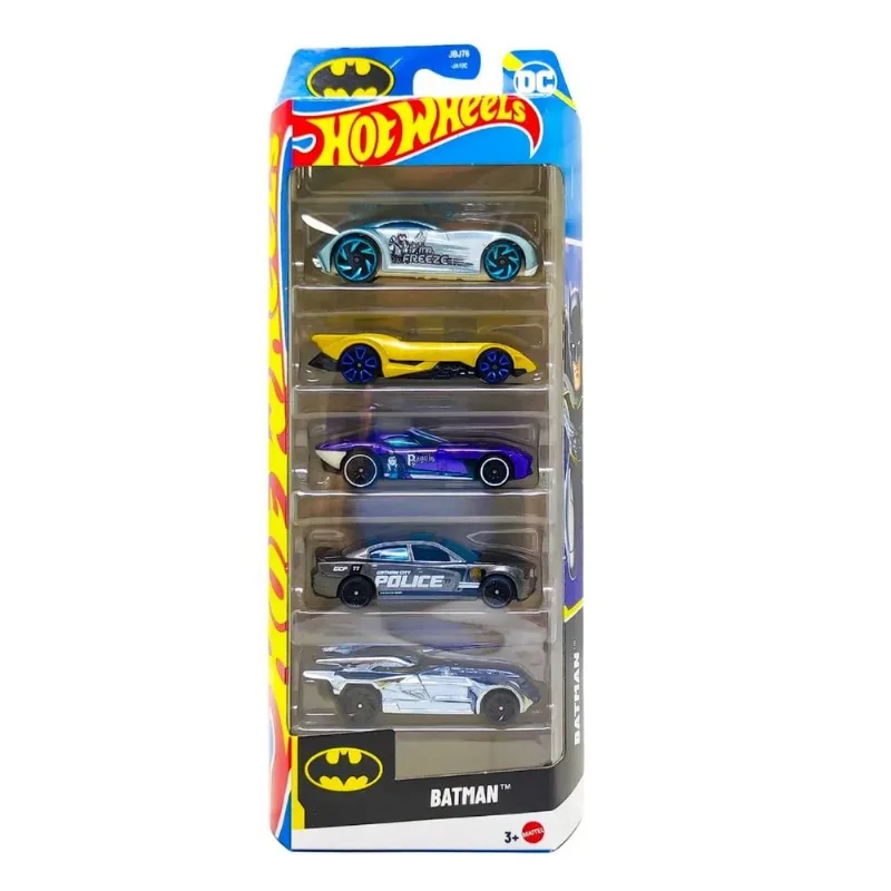 Hot Wheels Batman Conjunto Com 5 | Mattel