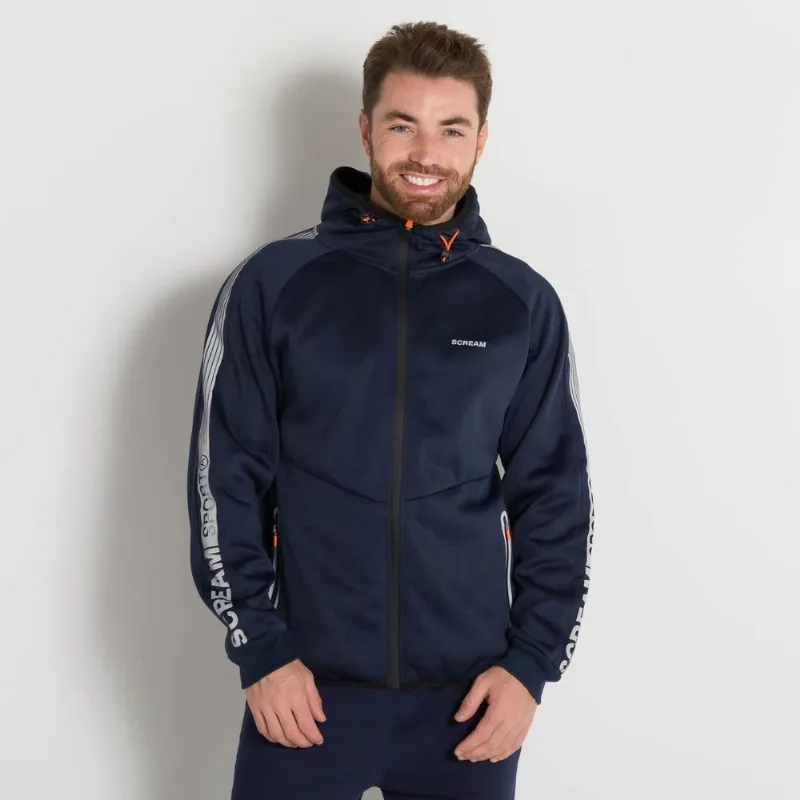 Jaqueta Masculina Tecnosoft Peluciada Scream Marinho