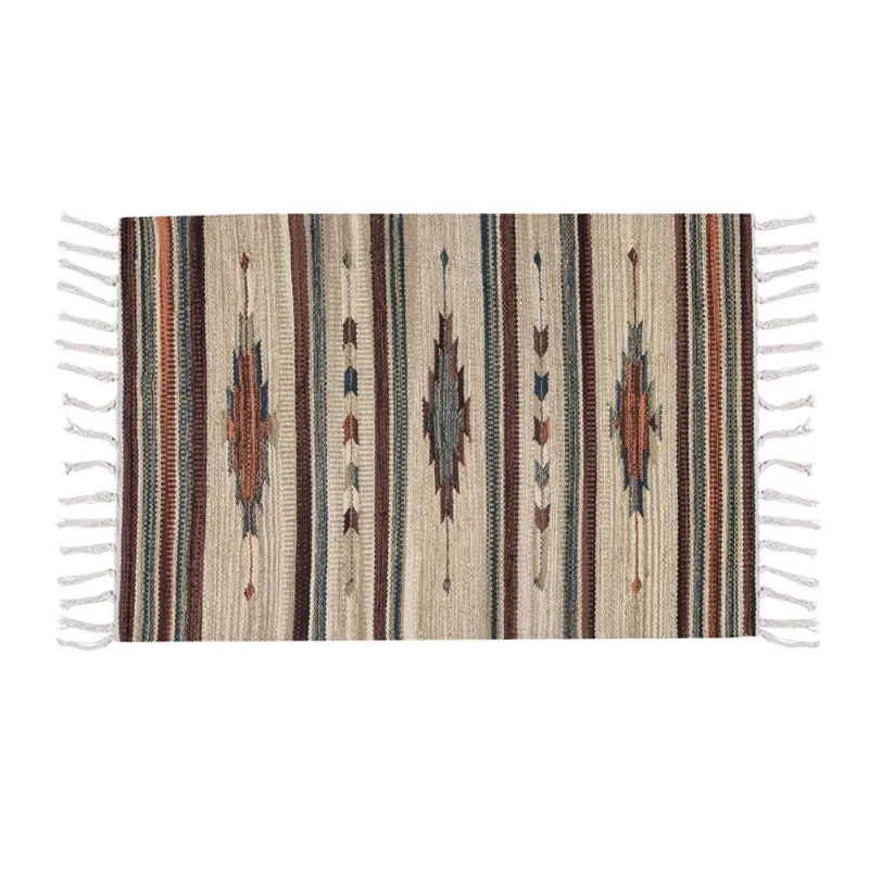 Tapete Para Quarto E Sala Kilim 50X80 Cm Havan - Bege Ti-27