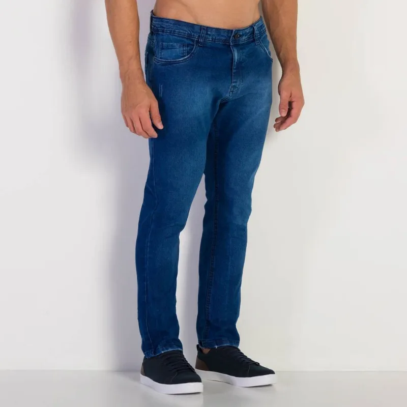 Calça Jeans Skinny Masculina Nicoboco Blue Medio