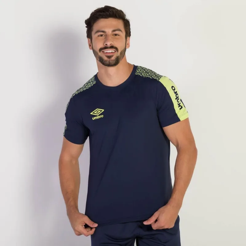 Camisa Masculina Dynamic Umbro Marinho/Lima