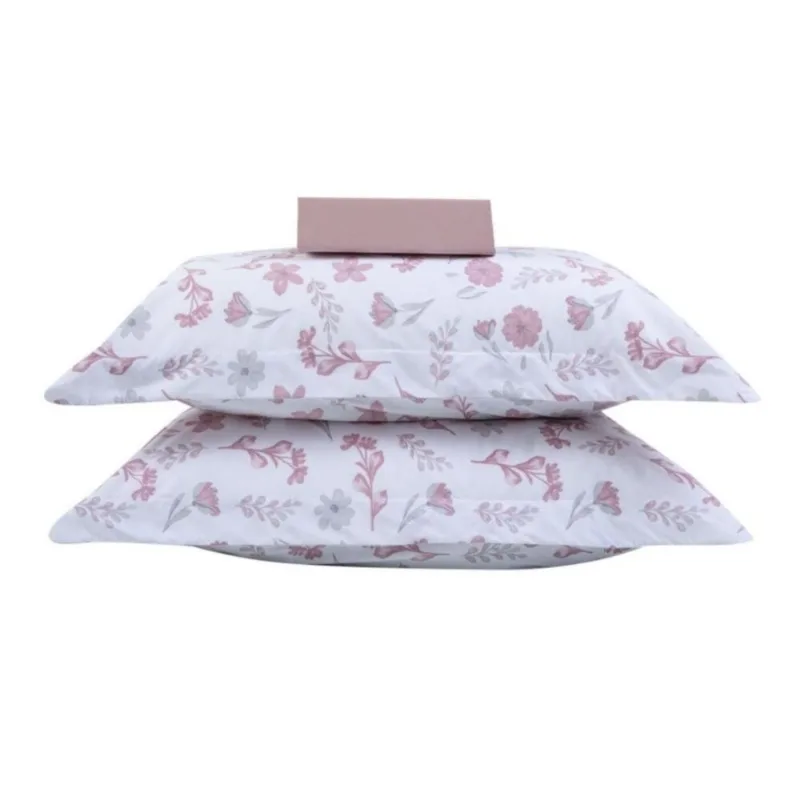 Jogo de Cama Queen Percal Buona Fortuna 3 pçs - Nina Rosa