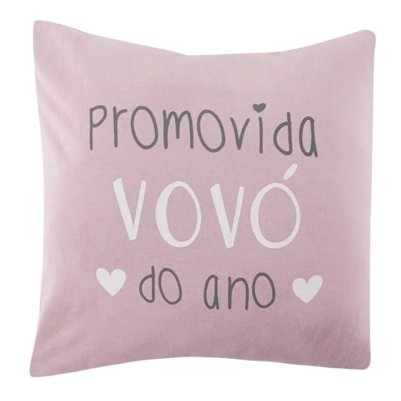 Almofadas Funny 35X35cm Havan Baby - Rosa Vovó