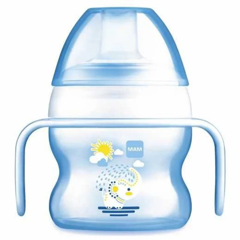 Copo antivazamento mam starter azul 150ML