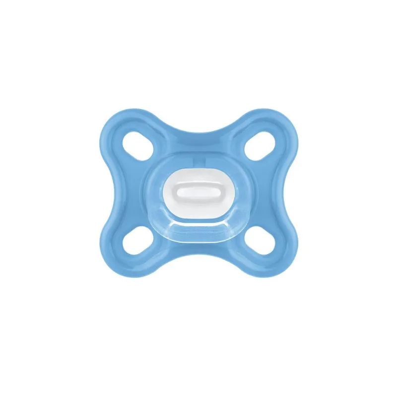 Chupeta Comfort 100% Silicone 0 à 6 Meses Azul - MAM