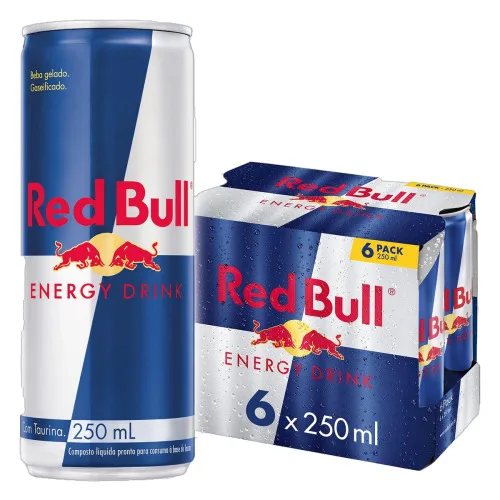 Energético Red Bull 250ml - RED BULL - Bebidas