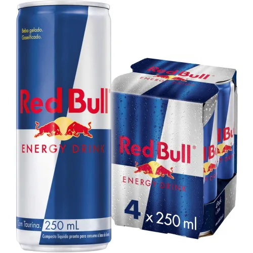 Energético Red Bull 250ml - RED BULL - Bebidas