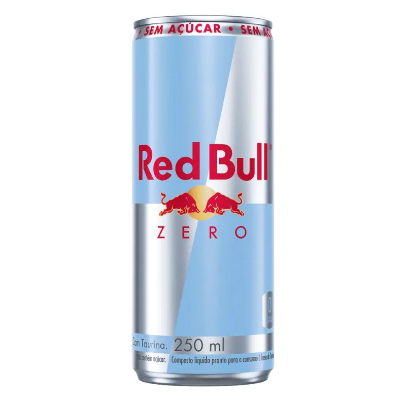 Energético Zero Açúcar Red Bull 250ml - Red Bull - Bebidas