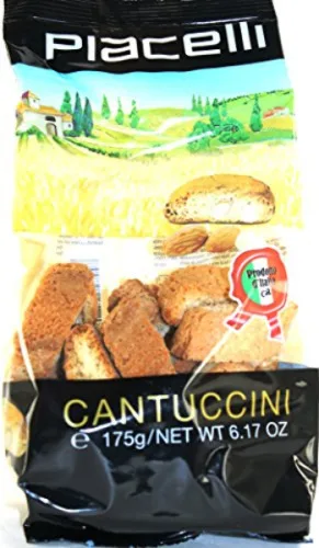 PIACELLI CANTUCCINI MINI BISCOTTI PASTRIES 175G - PIACELLI