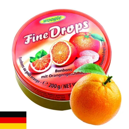 Lata De Balas Sabor Laranja - SABOR