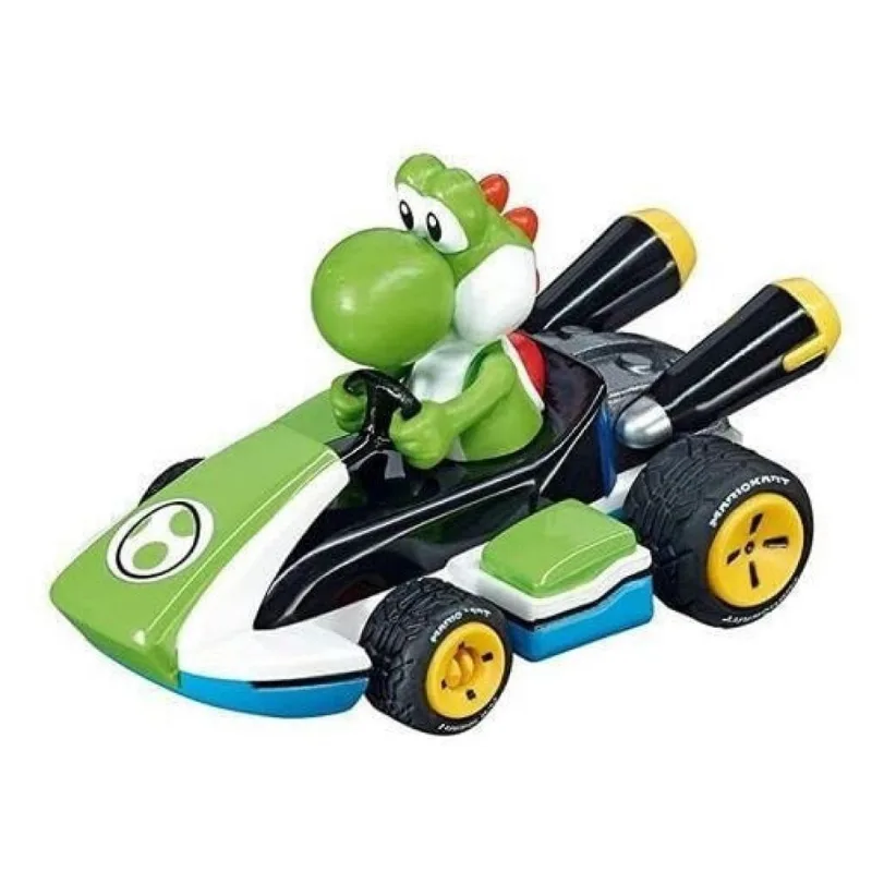 Miniatura Carro Fricção Karts Mario Kart 8 1/43 Yoshi Carrera 15818316