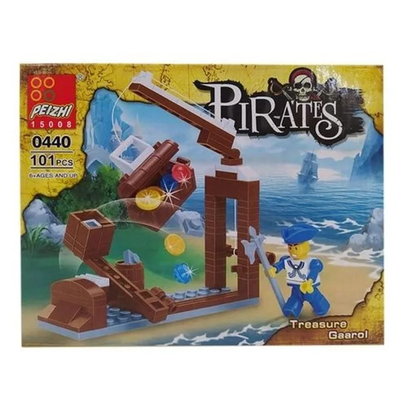 Pirata Blocks 101 Peças - Polibrinq BK005-0440