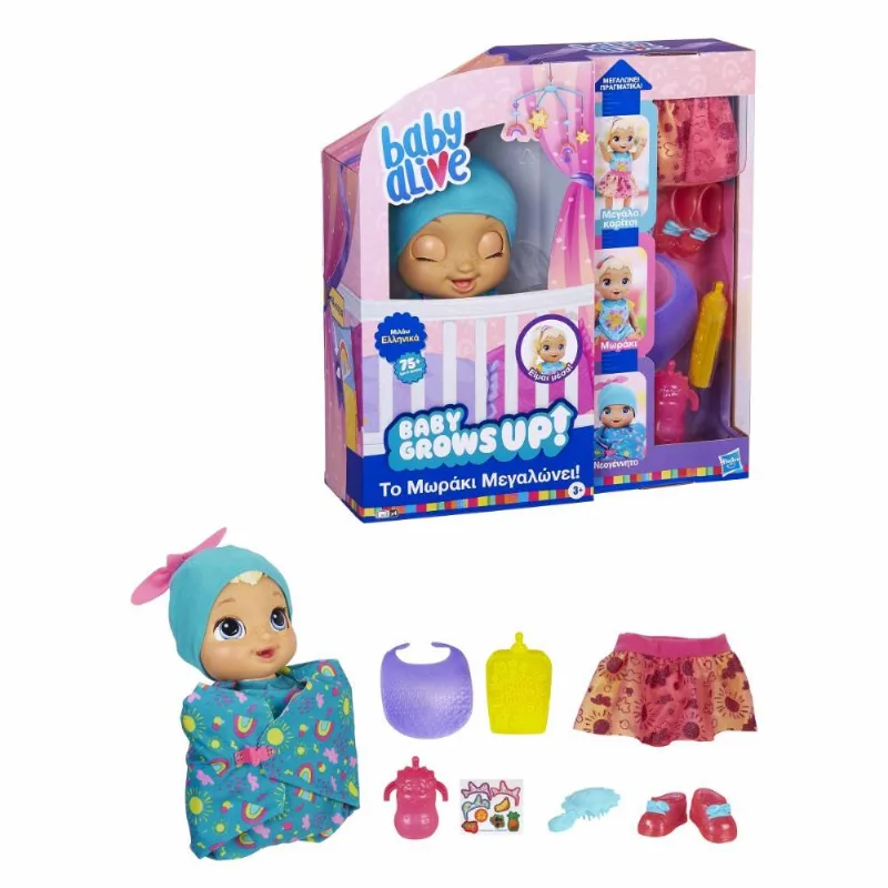 Boneca Baby Alive Grows Up Feliz - E8199 - Hasbro
