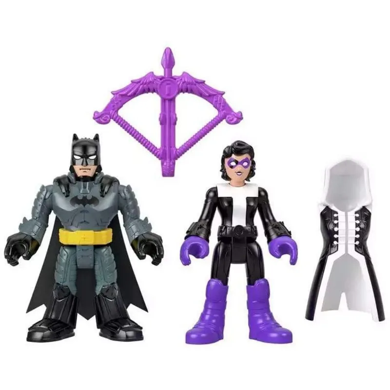 Huntress e Batman Imaginext - Mattel M5645-GKJ66
