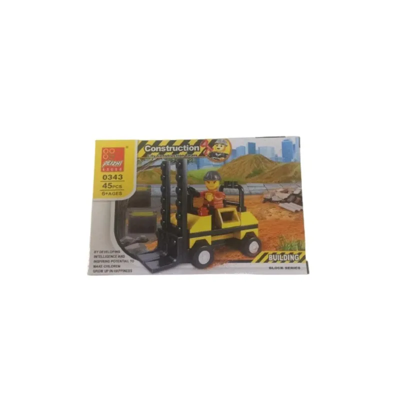 Construção Bloks 45 Peças - Polibrinq BK001-0343
