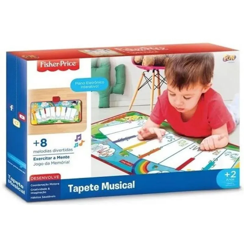 Tapete Musical M Ficher-Price - Fun F0005-9
