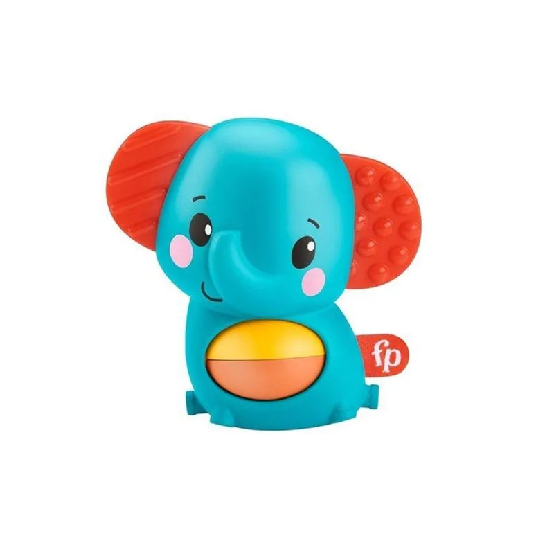 Elefante Chocalho e Mordedor Fisher-Price - Mattel GXC65- GX