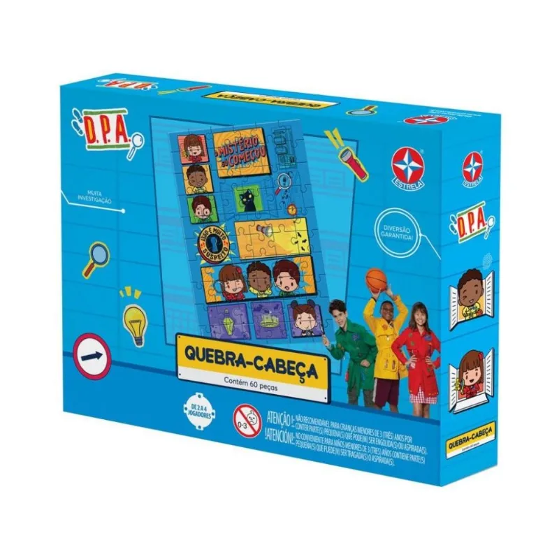 60 Peças DPA Quebra-Cabeça - ESTRELA 1001602300042