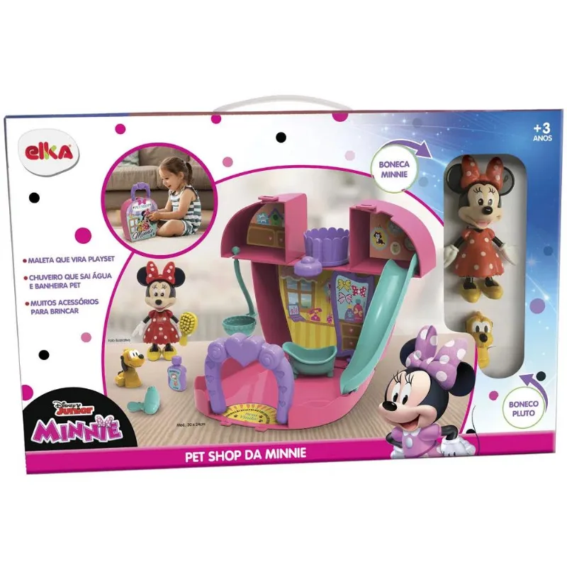 Playset e Acessórios Mickey e Amigos Pet Shop da Minnie Elk
