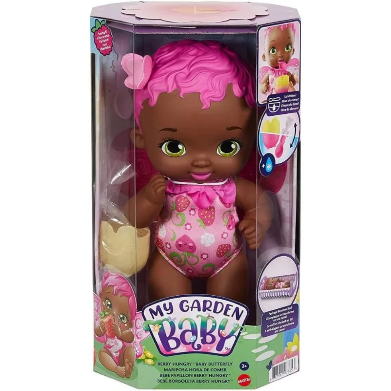 Negra My Garden Borboleta Frutinhas Comilonas - Mattel GYN98