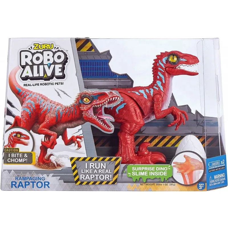 Vermelho Raptor Violento Robo Alive - Candide 1119