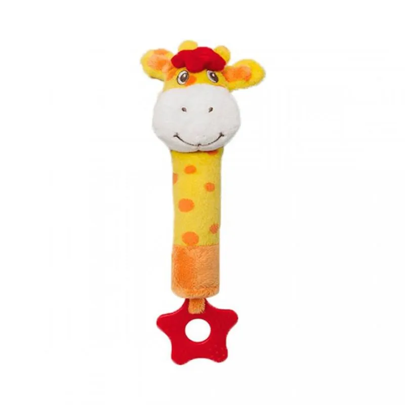 Girafa Buzininha Com Mordedor Happy Zoo - Buba 09842