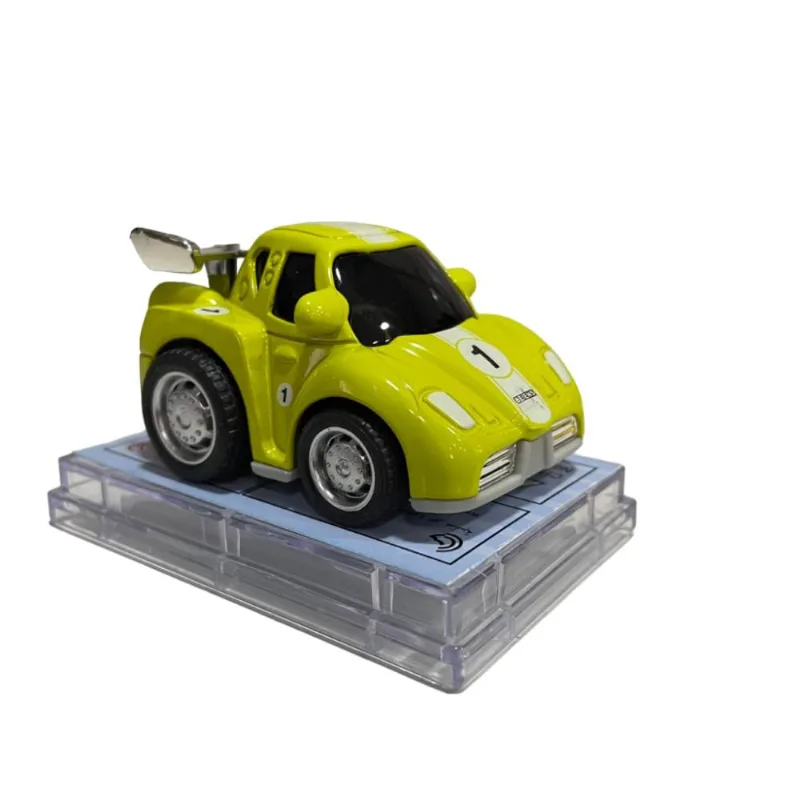 Amarelo Esportivo Fricção Miniatura Metal - AP Toys XZ-115