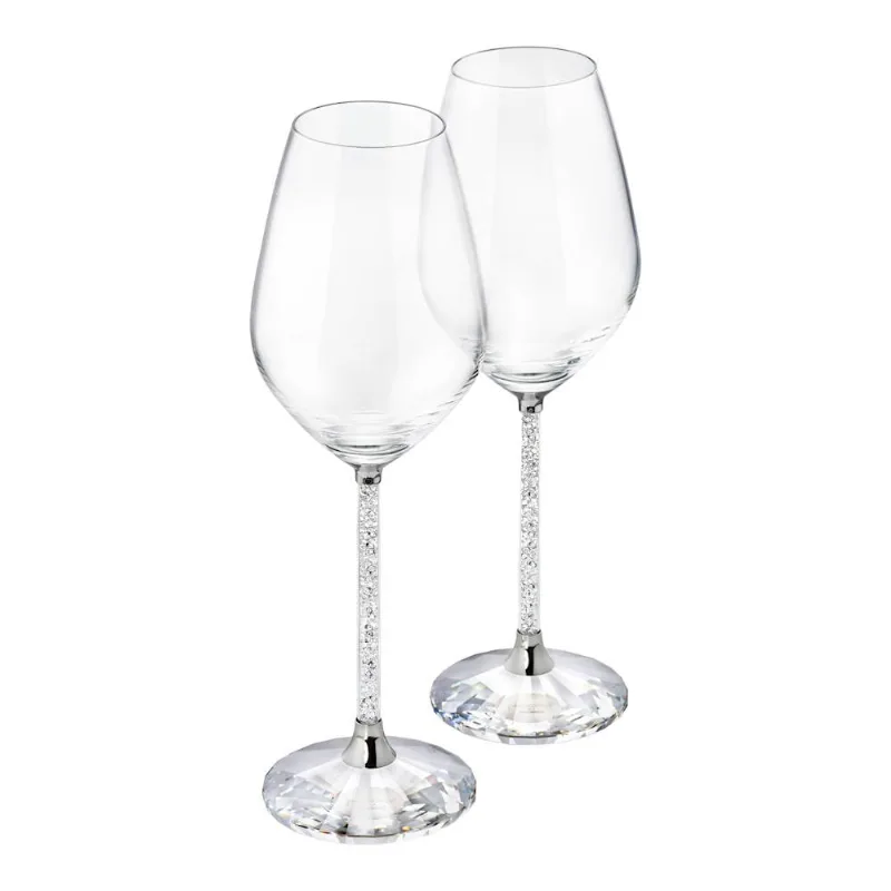 Copos de vinho Crystalline (conjunto de 2)