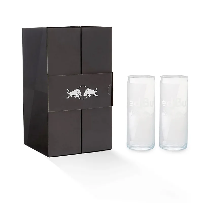 Conjunto de Copos Red Bull 250ml com 2 Unidades