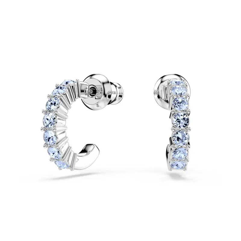 Brincos Mini Hoop - Swarovski