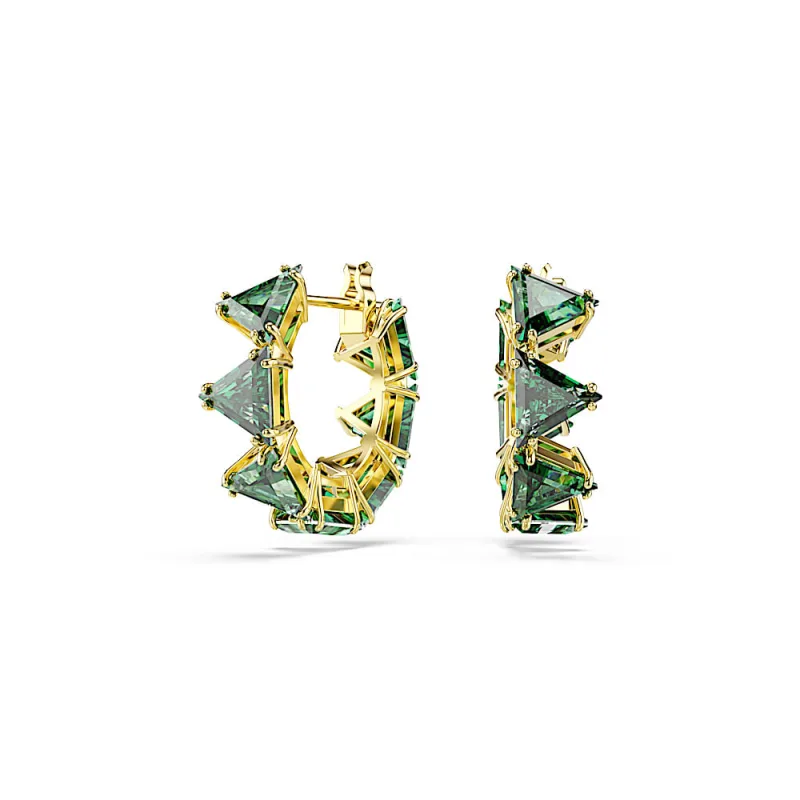 Brincos argola Matrix - Swarovski