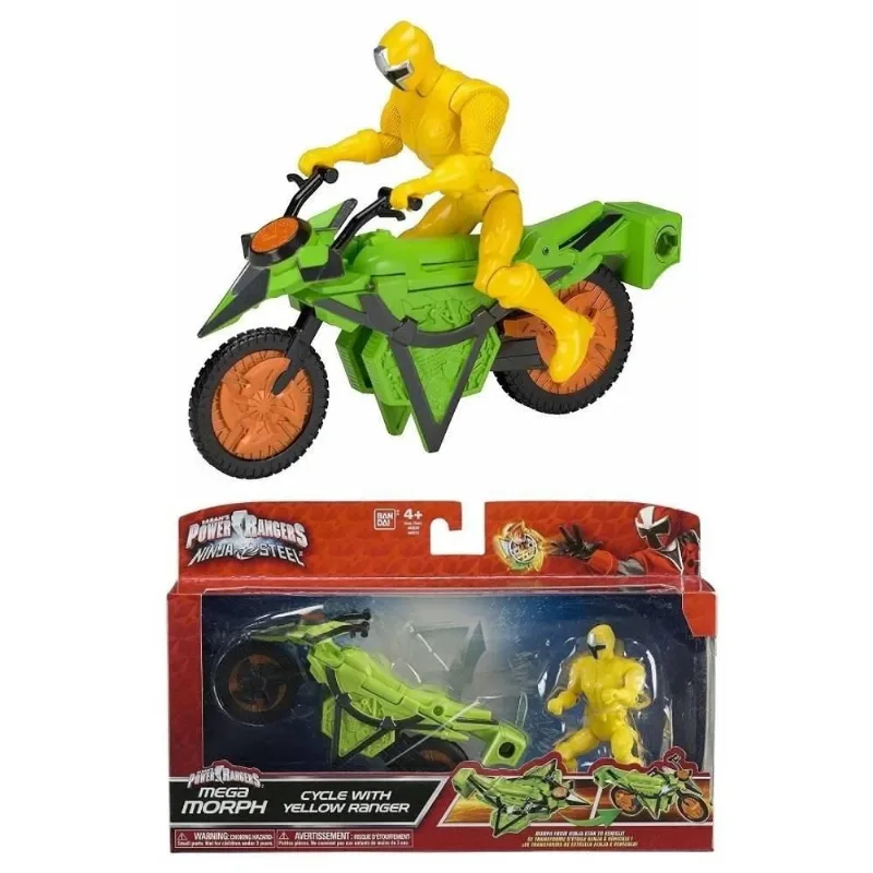 Veículo Morfador E Ranger Amarelo Ninja Steel - Bandai