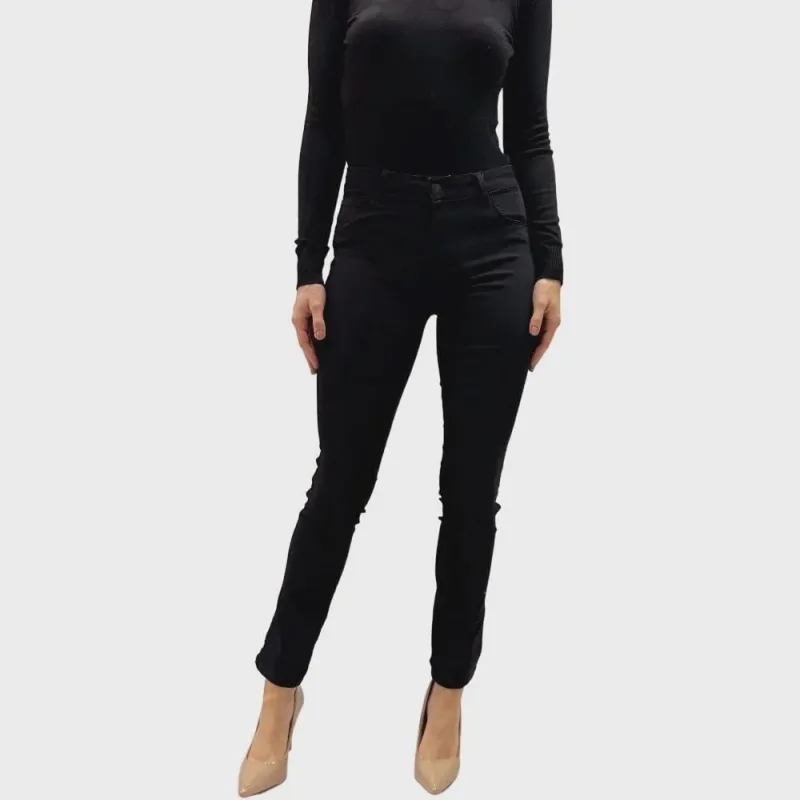 Calça Ouzzare Sarja Skinny Feminina - Não Disponível - Moda