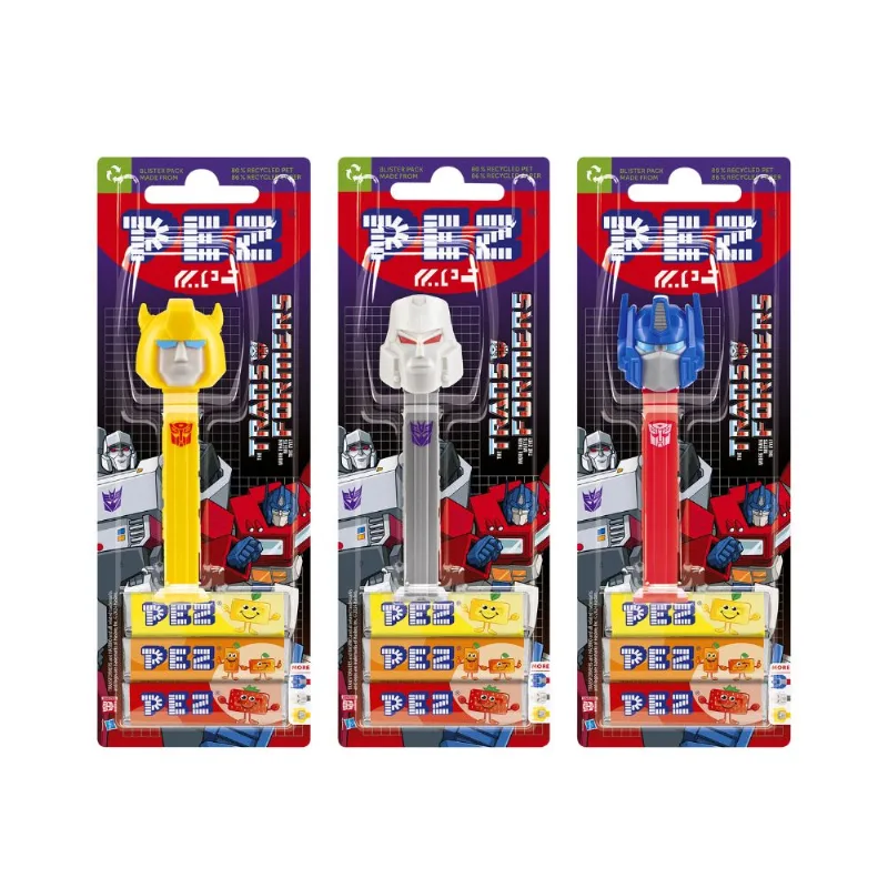 Pastilha Transformers Pez 25,5g