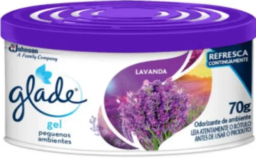GLADE GEL LAVANDA 70G DP 3 PROMOCIONAL