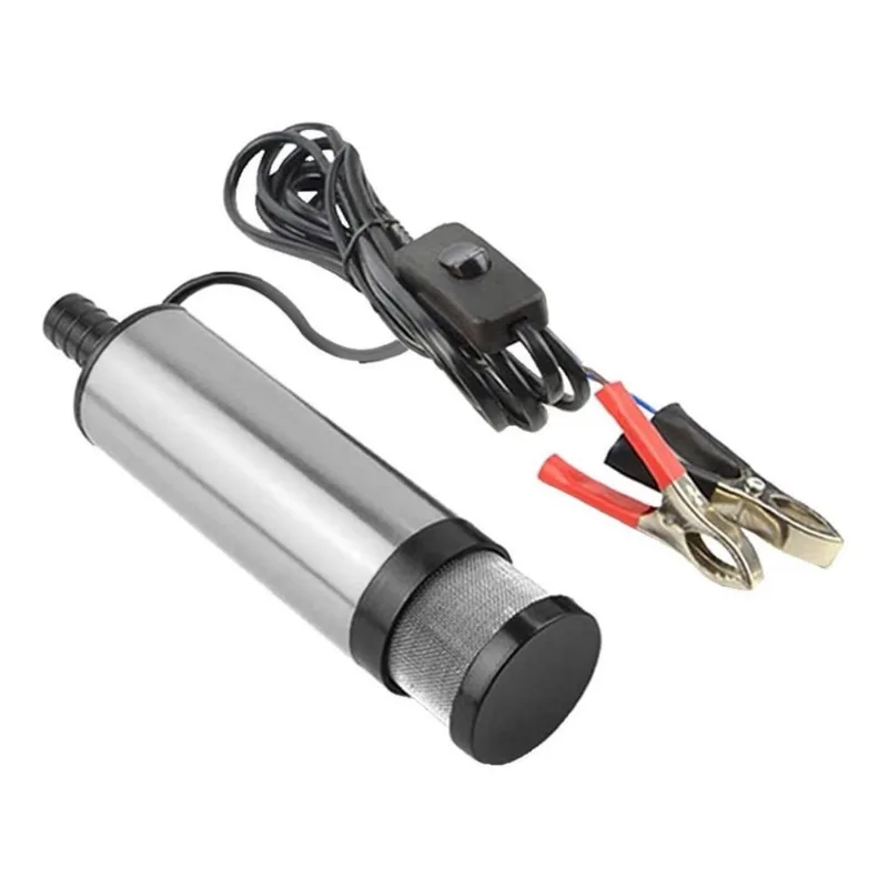 Bomba Elétrica Submersa 12V Transferência Óleo Diesel Água