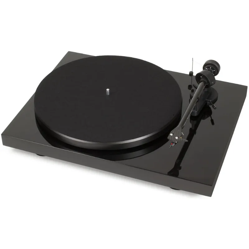Pro-Ject Debut Carbon Phono USB - Toca-discos com entrada USB e Cápsula Ortofon OM10 Black