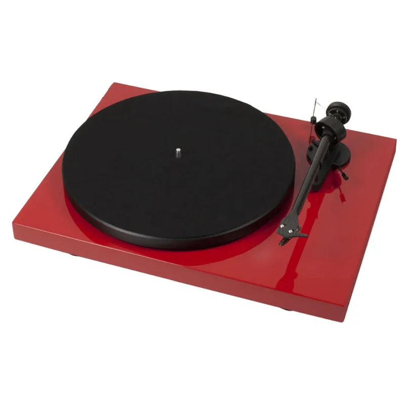 Pro-Ject Debut Carbon Phono USB - Toca-discos com entrada USB e Cápsula Ortofon OM10 Red