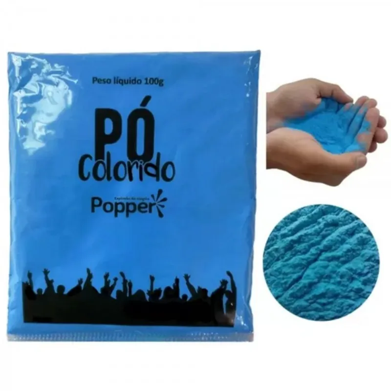 Po Colorido Azul 100g