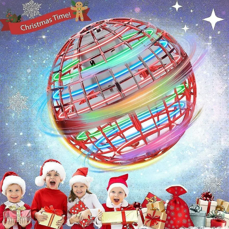 Flying Ball Boomerang Drone Luminous Spinner Magical Toys 2