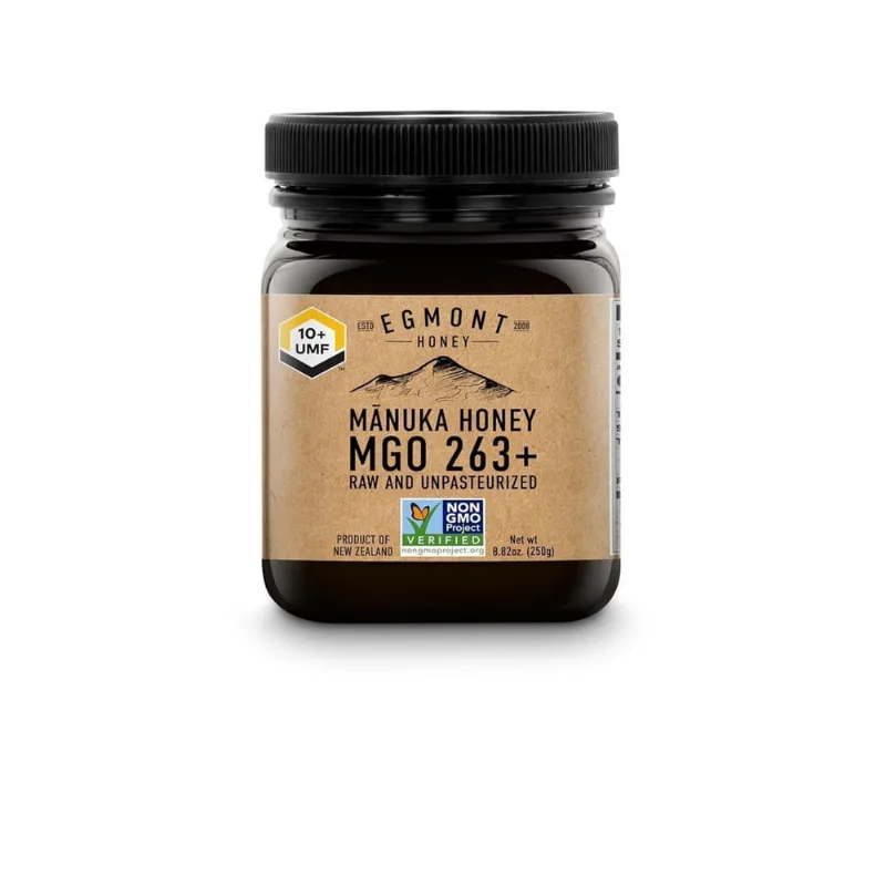 Mel Manuka Egmont Honey Mgo 263 + Umf 10 + Nova Zelândia -250G