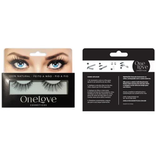 Cilios One Love Romantique 1 - Higiene E Beleza