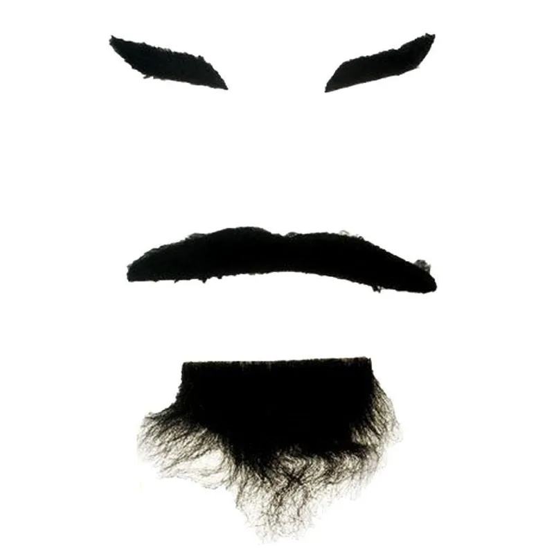 Barba Bigode E Sobrancelha De Pirata