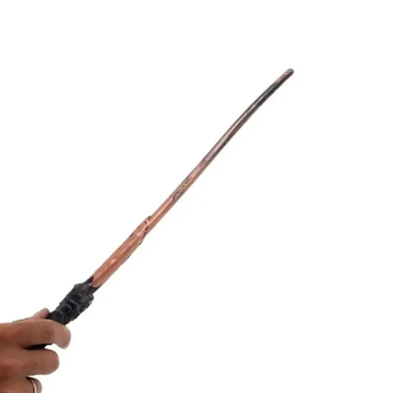 Varinha de Bruxo Rústica 44 Cm Cosplay Carnaval Halloween
